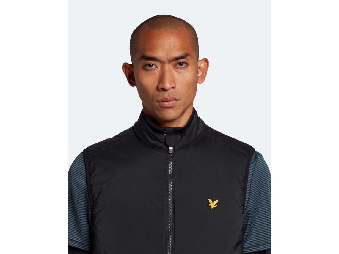 Lyle & Scott - Chaleco Negro para Hombre - Wadded Gilet