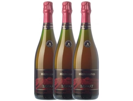 Espumante LLOPART Llopart Microcosmos Rosé Brut Nature Cava Reserva (0.75 L - 3 unidades)