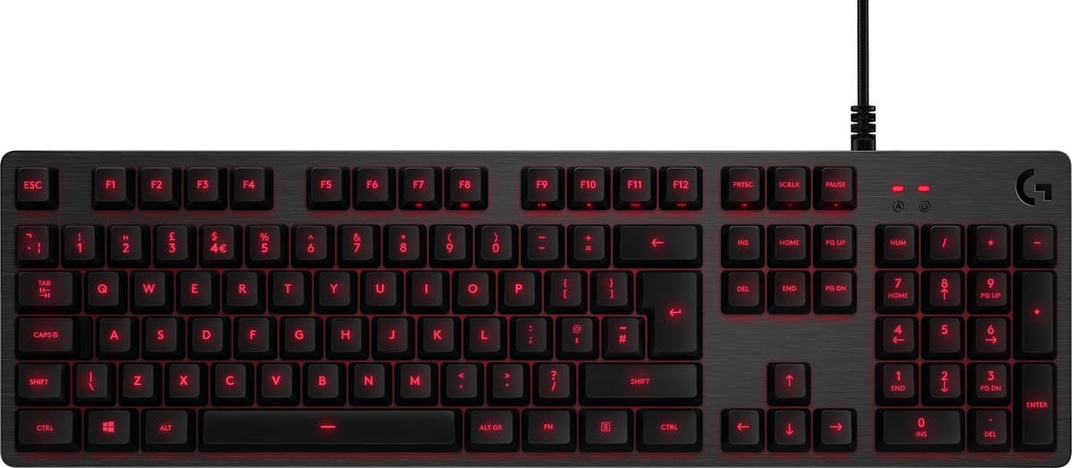 Teclado Gaming LOGITECH G413 (Mecánico - Español - Negro)