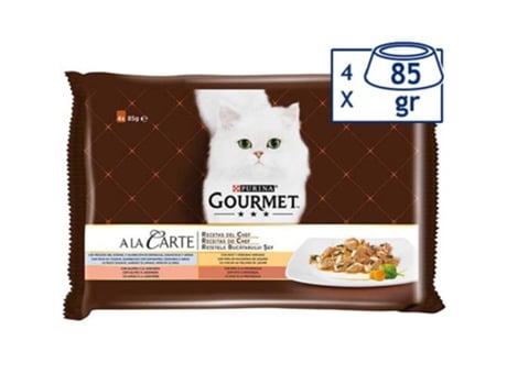 Gourmet PURINA la Carte Pescado 4xr