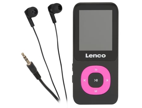 Reproductor MP3/MP4 LENCO Xemio 659 (Rosa - Autonomía: 20 horas)