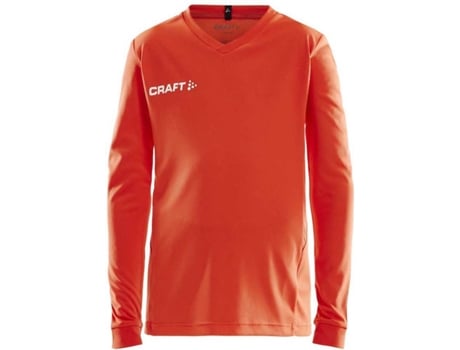 Camiseta de Hombre para Fútbol CRAFT Squad Solid Naranja (12/14 Años)