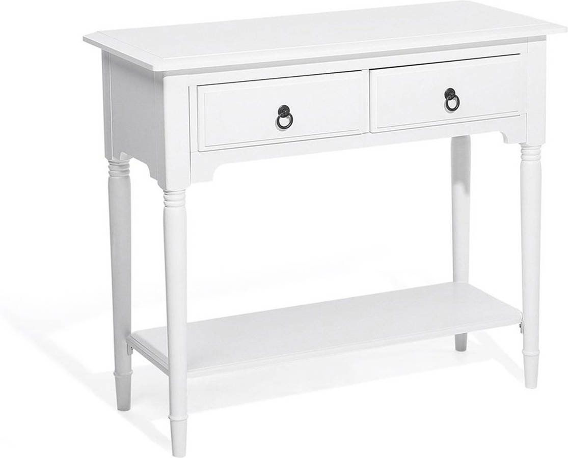 Tocadores Lowell (Blanco - MDF -38x91x79 cm)