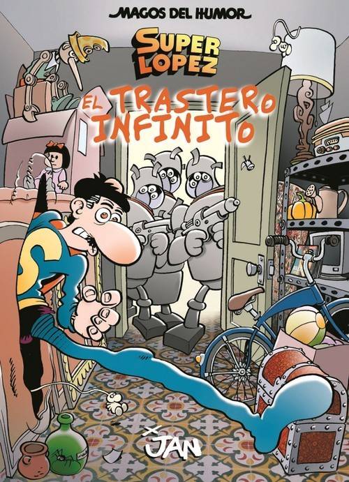 El Trastero Infinito magos del humor 181 tapa dura superlopez 18 libro juan