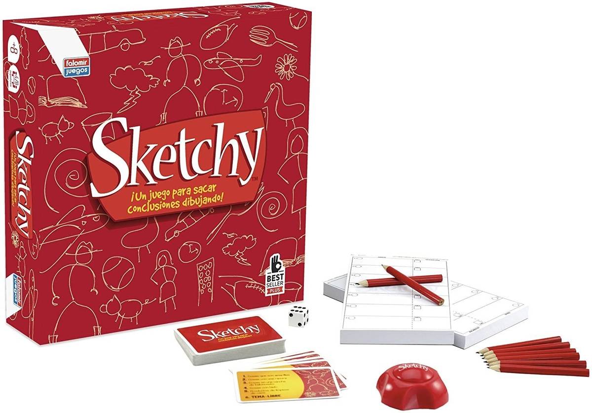 Falomir Sketchy. Juego de mesa. family friends. 26548