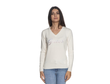 Camiseta GUESS (Mujer - Blanco - S)