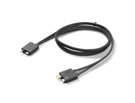 Lenovo 4X91K16970 Thunderbolt cable 0.7 m 40 Gbit/s Black