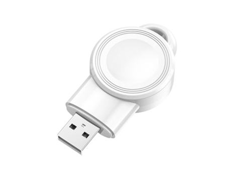 Cargador inalámbrico Portátil SLOWMOOSE Cable USB a estación de carga (Blanco)