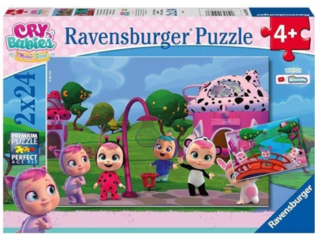 Puzzle Ravensburger Iberica llorones edad 4 español 2x24 cry