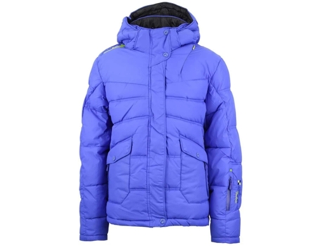 Chaqueta para Mujer PEAK MOUNTAIN Azul (Tam: 16 Años)