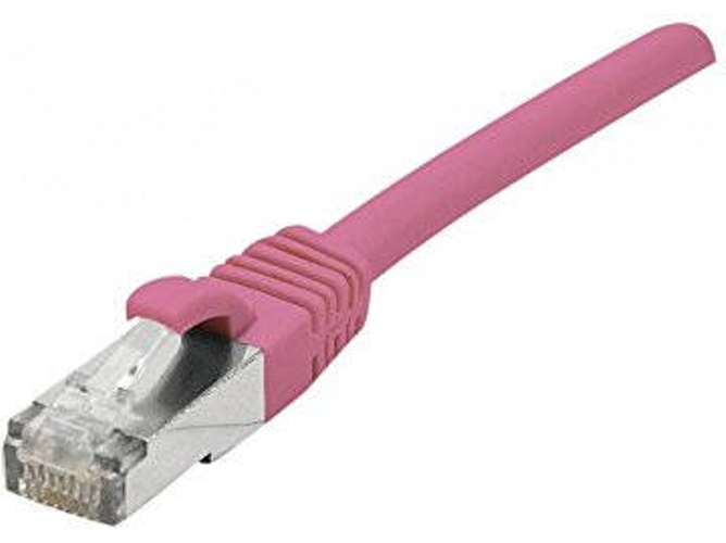 Cable de Red CONNECT (RJ45 - 5 m - Rosa)