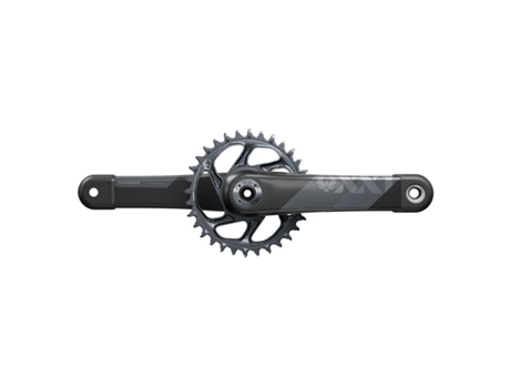 Juego de bielas para bicicletas de montaña SRAM Pédalier Xx1 Eagle Bst 148 Dub Dm 12V 34D Xsync2 Grey