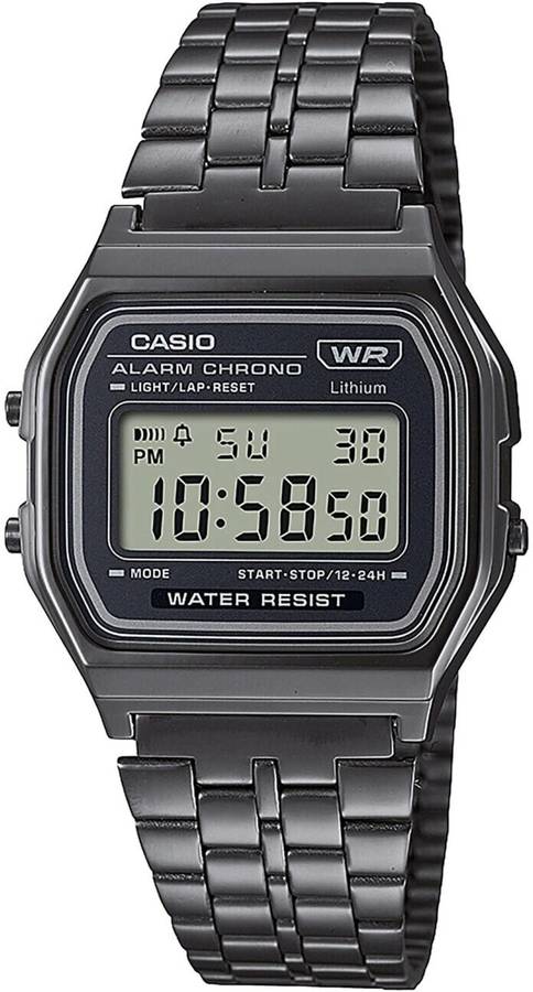 Reloj Digital CASIO Vintage Hombre (Acero - Negro)