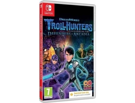 Juego Nintendo Switch Trollhunters: Defenders of Arcadia (Código de Descarga en la Caja)