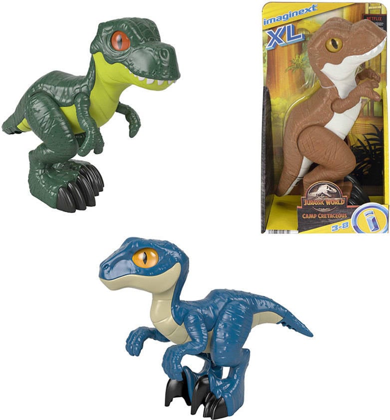 Figura de Acción JURASSIC WORLD Imaginext Jurassic World Dinossauro XL Sort (15 x 9 x 26 cm)