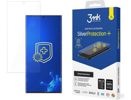 Protector Cristal Templado Samsung Galaxy Note20 Ultra 5G 3MK Antibacteriano