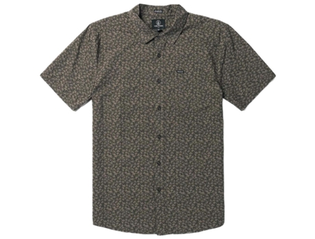 Camisa de Hombre VOLCOM Mash Marrón (L)