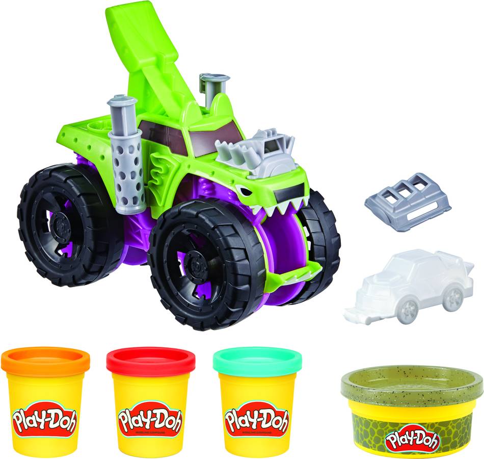 Monster Truck Chompin playdoh plastilina edad 3