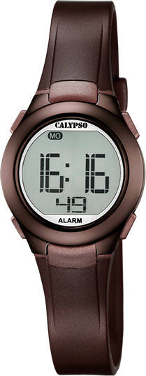 Reloj Digital CALYPSO Mujer (Goma - Marrón)