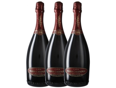 Espumante MARIA CASANOVAS Maria Casanovas Rosat Pinot Negro Brut Nature Cava (0.75 L - 3 unidades)