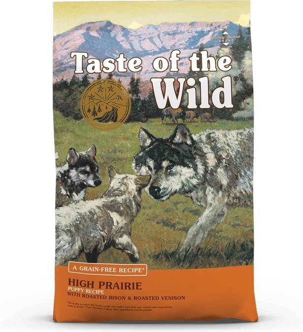 Pienso para Perros TASTE OF THE WILD (2 Kg - Seco - Cachorro - Sabor: Bisonte y Venado Asado)