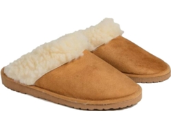 Chanclas de Dormitorio para Mujer OEM Serra Tela Camel (40)