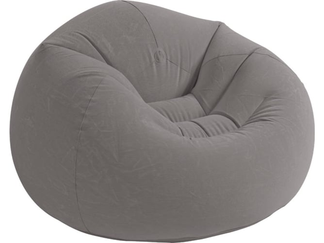 Hinchable Intex Beanless 107x104x69 cm gris bolsa sin inflable 114 m 71 107 104 69