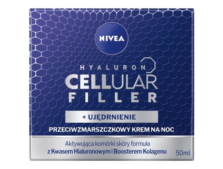 NIVEA_Hyaluron Cellular Filler UjÄ™drnienie przeciwzmarszczkowy krem na noc 50ml