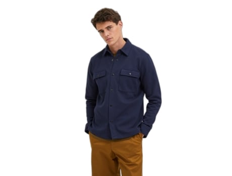 Sobrecamisa para Hombre SELECTED (S - Azul)