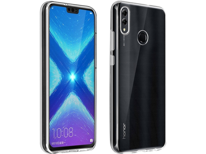 Carcasa Honor 8 X, View 10 Lite AVIZAR PACK-360-BK-H8X Transparente