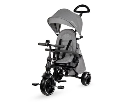 Triciclo KINDERKRAFT Jazz (Plegable - Gris)