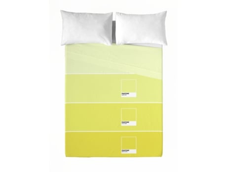 Sábana Encimera Con Funda De Almohada Cama 90 Algodón Extra Suave Fabricado En España Ombre C PANTONE