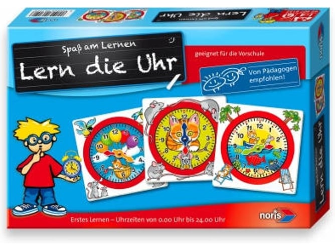 Noris 606076152 Niños juego educativo de tablero 6 años michael rüttinger multicolor colormodelo surtido mesa