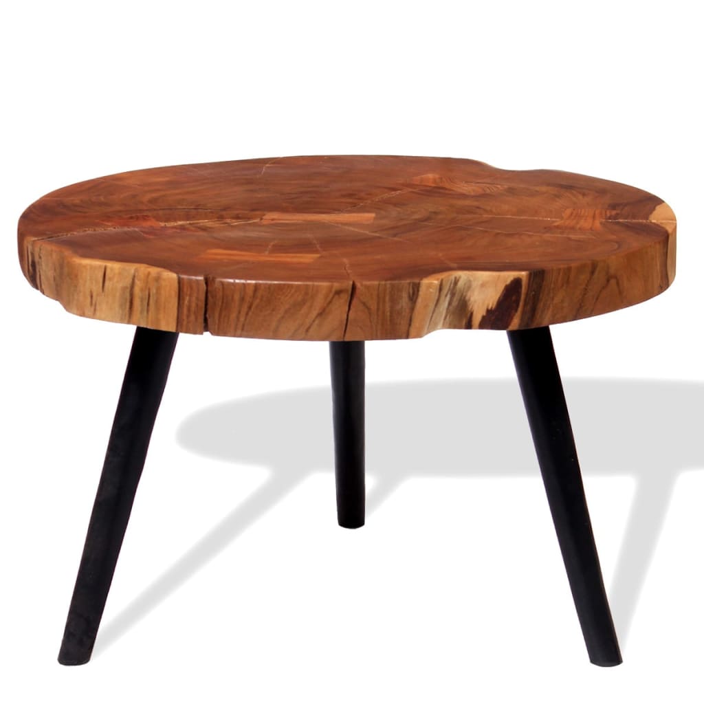 Mesa De Centro art planet tronco madera acacia maciza 5560x40cm 5560x40