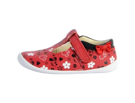 Sabrinas de Niños CLARKS Piel Rojo (21)