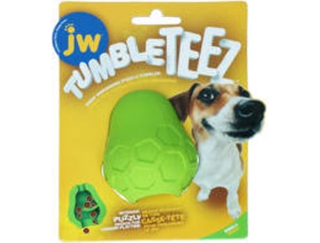 Mordedor para Perro JW Tumble Teez Verde S