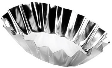 Tescoma Jgo 6 moldes cesta oval delicia metal reposteria 631532