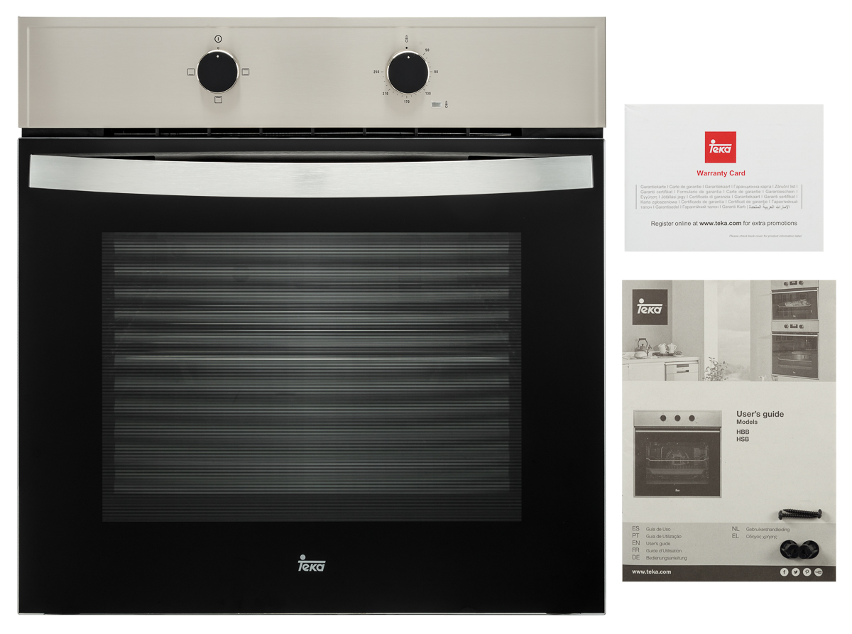 Horno TEKA HBB 435 (72 L - 59.5 cm - Inox)