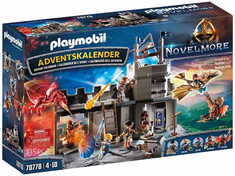 PLAYMOBIL Calendario de Adviento Novelmore (Edad Minima: 4)