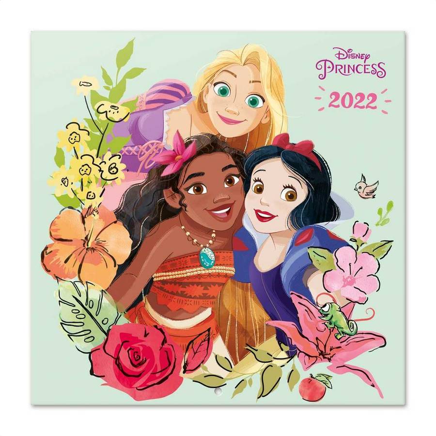 Calendario ERIK EDITORES 2022 30X30 Disney Princess Classics