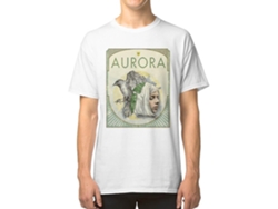 Camiseta ROCKINSTONE Aurora Aksnes Greenbird Algodón para Hombre (XL - Multicolor)