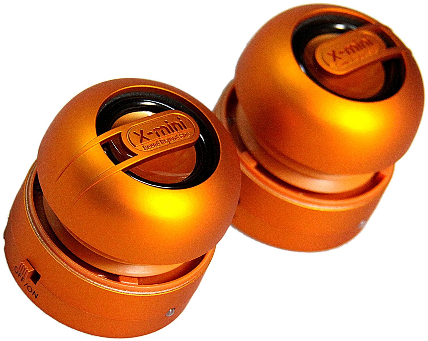 Altavoces USB X-MINI Max naranja (PC - 2 x 2W)