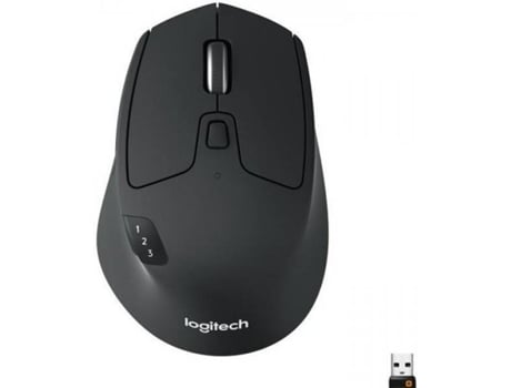 Ratón LOGITECH M720 Triathlon (Inalámbrico - Negro)