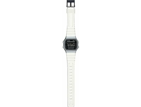 Reloj Unisex CASIO VINTAGE COLLECTION - TRANSPARENT BAND - BLACK Negro Plateado (Ø 36 mm)