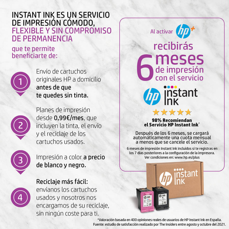 Impresora HP Envy Inspire 7920E (Multifunción - Inyección de Tinta - Wi-Fi - Instant Ink)