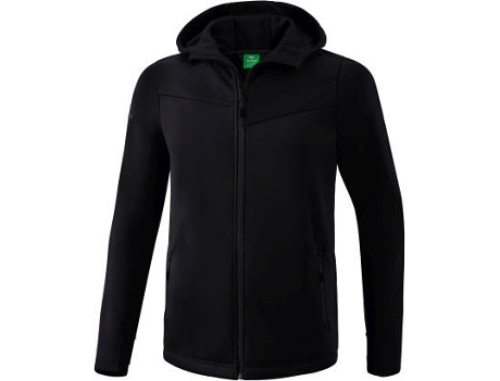 Chaqueta para Niños ERIMA Softshell Performance (Negro - 14 Años )