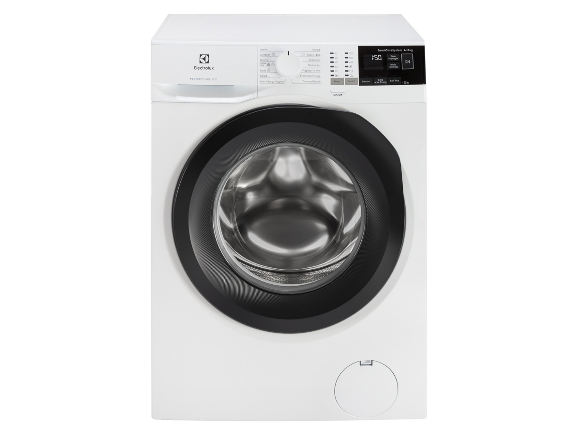 Lavadora ELECTROLUX EW6F4123EB (10 kg - 1200 rpm - Blanco)