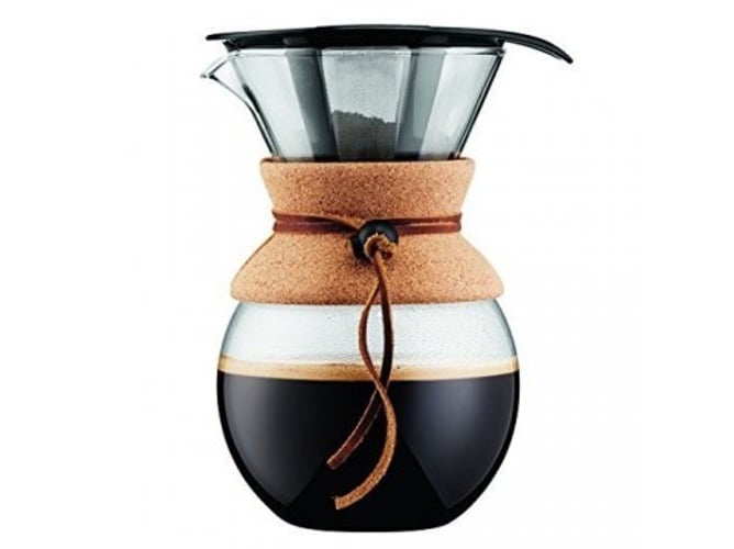 Bodum 11571109 Pour over cafetera de goteo con filtro permanente 1.0 1l