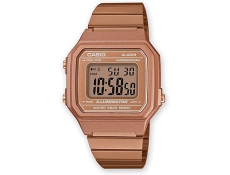 Reloj Digital CASIO Vintage Hombre (Acero y Resina - Dorado)