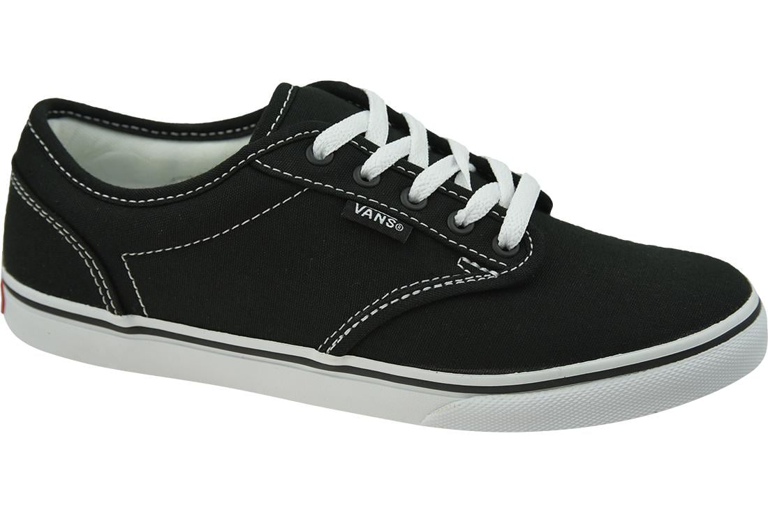 Zapatillas Vans Red niños 35 negro atwood low canvas blkwht de estar por casa